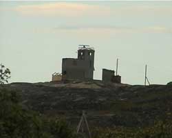 Wachturm russische Grenze